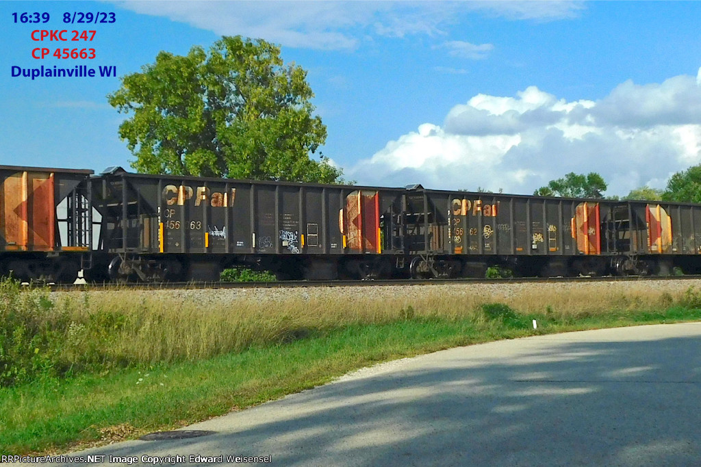 23 CPs, a lone Soo and 7 MILW headed to Portage along with CP 6000